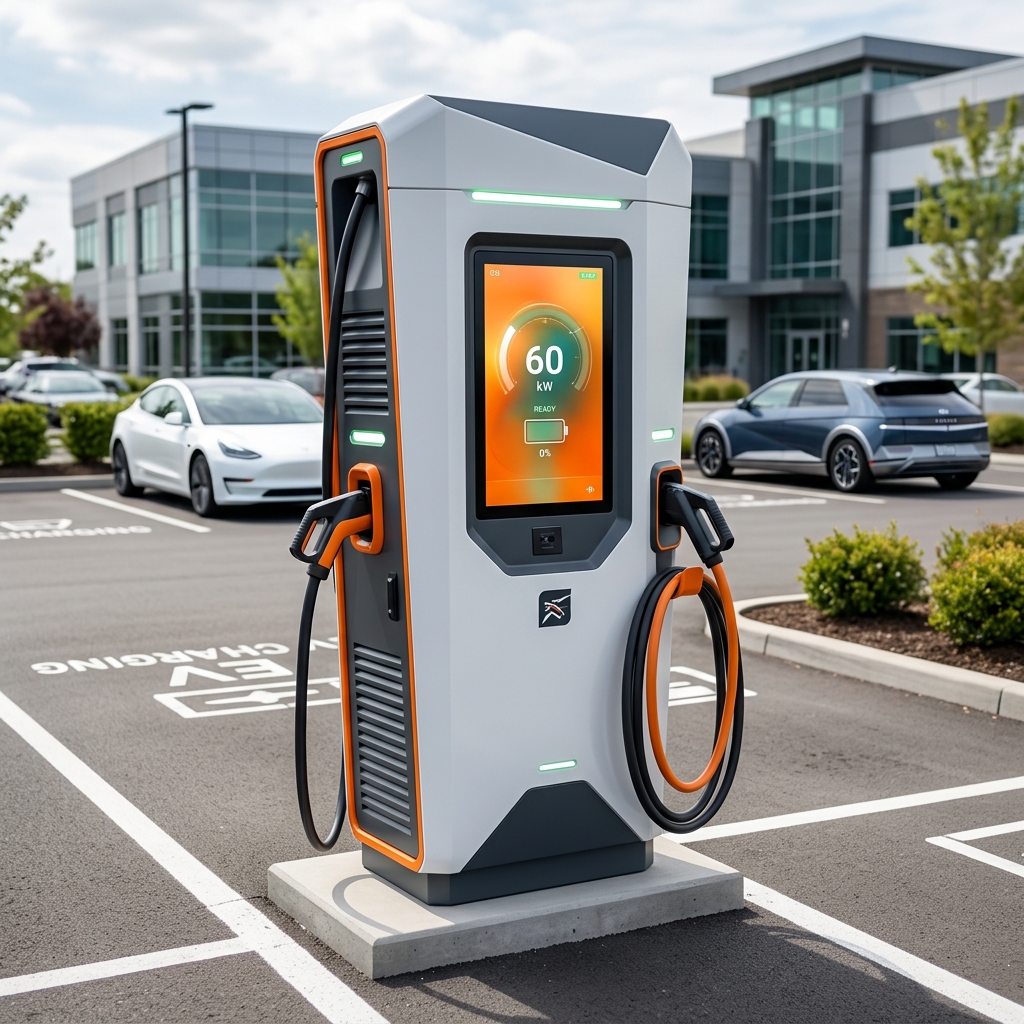 PLUGHERE 60kW DC Fast Charger
